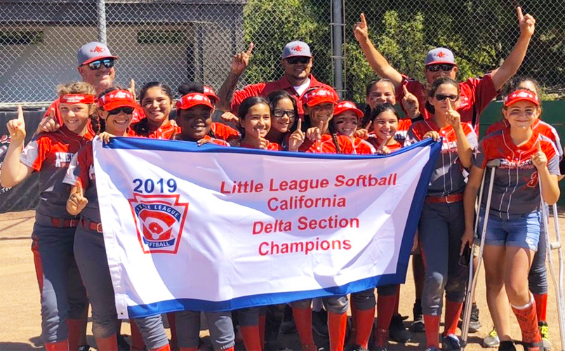 2019 Softball California Delta Section Champions!