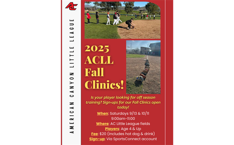 ACLL Fall Clinics